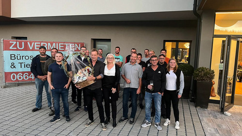 Das Team von Binderbau